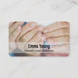 Senior Care Caregiver Business Card