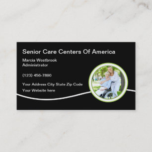Senior Care Medical Professional Business Card