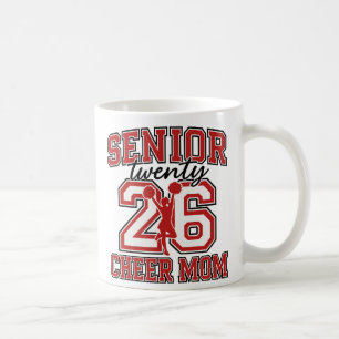 Senior Cheer Mom 2026 – Proud Supporter of a Senio Coffee Mug