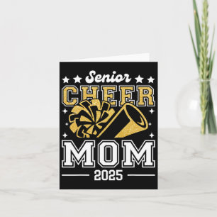 Senior Cheer Mum 2025 Graduation Support Cheerlead Card