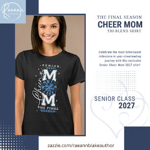 Senior Cheer Mum 2027 Women’s Tri-Blend Shirt