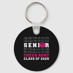 Senior Cheerleader Aunt Cheer Cl Of 2025 Graduatio Key Ring