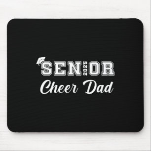 Senior Cheerleader Dad Cheer Cl Of 2025 Graduation Mouse Mat