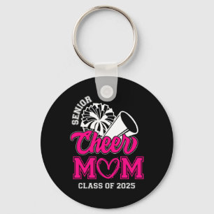 Senior Cheerleader Mum Cheer Cl Of 2025 Graduation Key Ring