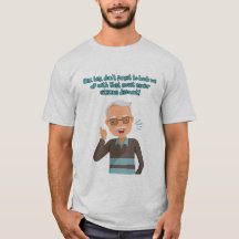 Senior citizen Discount Men's Basic T-Shirt