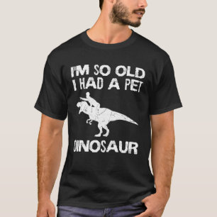 Senior Citizen Rex Dinosaur Retiree Pensioner Elde T-Shirt