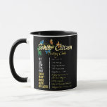 Senior Citizen Texting Code Funny Grandpa Mug<br><div class="desc">Senior Citizen Texting Code Funny Grandpa Butterfly Nature Gift. Perfect gift for your dad,  mum,  papa,  men,  women,  friend and family members on Thanksgiving Day,  Christmas Day,  Mothers Day,  Fathers Day,  4th of July,  1776 Independant day,  Veterans Day,  Halloween Day,  Patrick's Day</div>