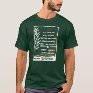 Senior Citizen Texting Codes Funny Grandpa Old T-Shirt