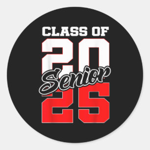 Senior Cl Of 2025 Graduation Gift 2025 Graduate Me Classic Round Sticker