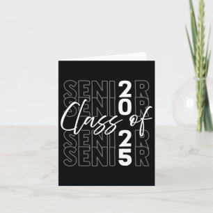 Senior Cl Of 2025 Graduation Party Senior Card