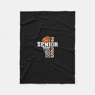 Senior Cl Of 2025 Sketll Sports Seniors Boys Team Fleece Blanket