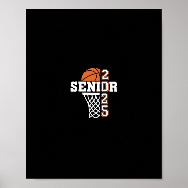 Senior Cl Of 2025 Sketll Sports Seniors Boys Team  Poster (Front)