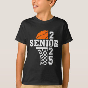 Senior Cl Of 2025 Sketll Sports Seniors Boys Team T-Shirt