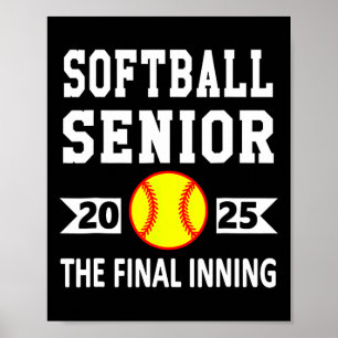 Senior Cl Of 2025 Softll Senior Night Graduation P Poster