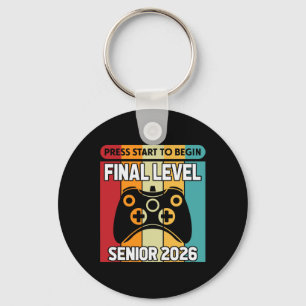 Senior Cl Of 2026 Ck To School Gamer Senior 2026 2 Key Ring