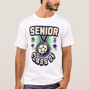 Senior Cl Of 2026 Graduation 2026 School Soccer Pl T-Shirt
