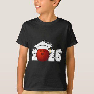 Senior Cl Of 2026 Graduation Bowling Graduate Gift T-Shirt
