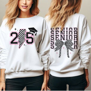 Senior Class 2025 retro Graduation Senior tshirt