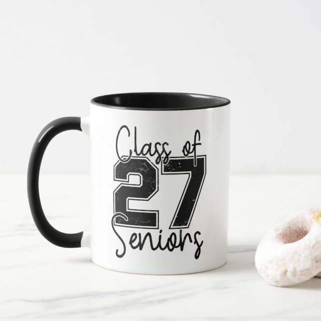Senior Class od 2027 Mug (With Donut)