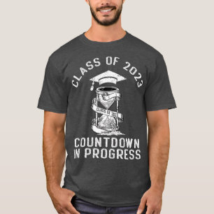 Senior Class Of 2023 Countdown to Graduation Gift T-Shirt