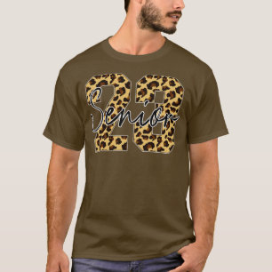 Senior class of 2023 graduation leopard graduate T-Shirt