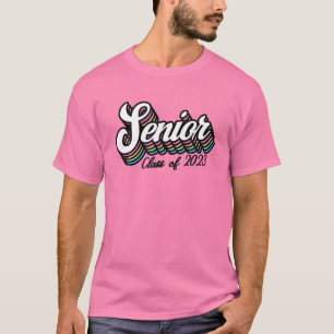 Senior Class Of 2023 Senior Women Girls Graduation T-Shirt