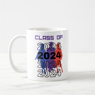 Senior Class Of 2024 Graduate High School Coffee Mug