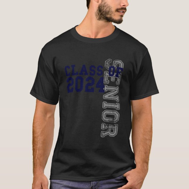 Senior Class Of 2024 - Graduation 2024 T-Shirt (Front)