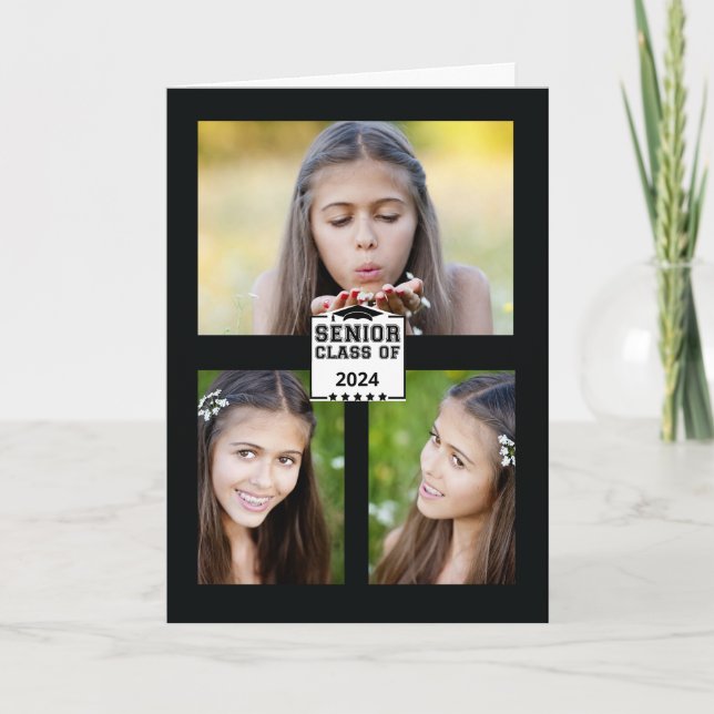 Senior Class of 2024 Photo Graduation Announcement (Front)