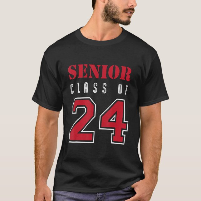 Senior Class Of 2024 Students T-Shirt (Front)