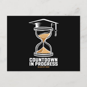 Senior Class Of 2025 Countdown to Graduation Gift Postcard