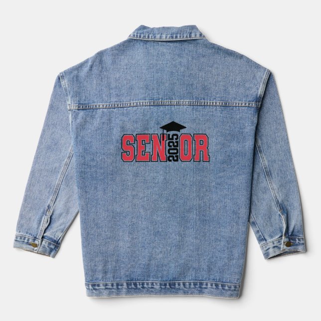 Senior Class of 2025 Denim Jacket (Back)