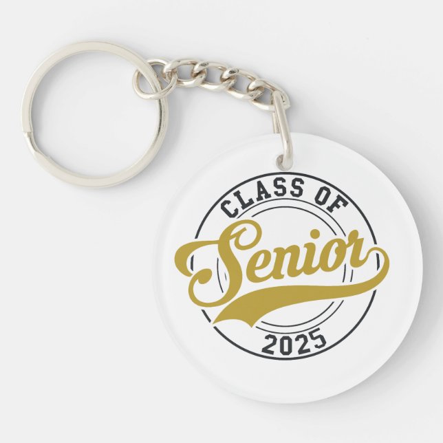 Senior Class Of 2025 Key Ring (Front)