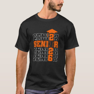 Senior Class Of 2026 Graduation 2026 Baseball Soft T-Shirt