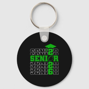 Senior class of 2026 graduation 2026 green key ring