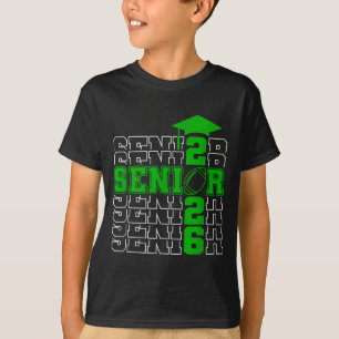 Senior class of 2026 graduation 2026 green T-Shirt