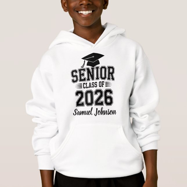 Senior Class Of 2026 Graduation Custom Name (Front)