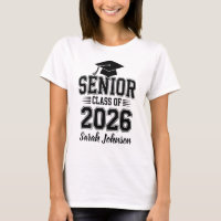 Senior Class Of 2026 Graduation Custom Name