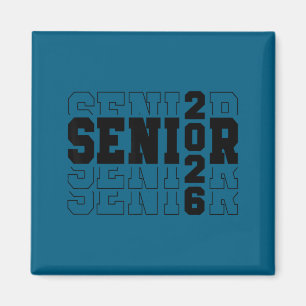 Senior class of 2026 varsity text graduation  magnet