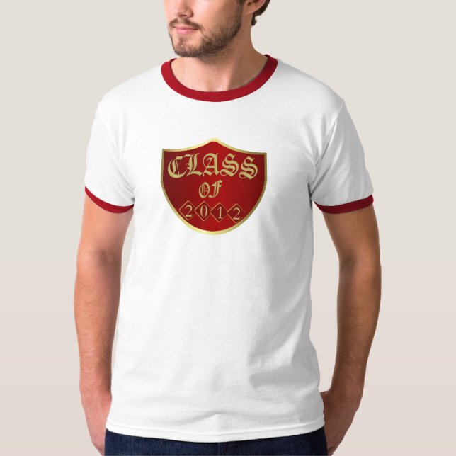 Senior Class Of Shield T-Shirt (Front)