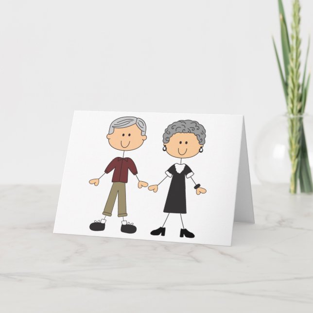 Senior Couple Card (Front)