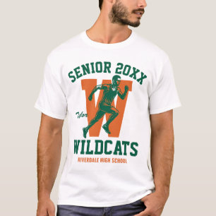 Senior Cross Country Track and Field Sports Team T-Shirt