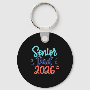 Senior Dad 2026 Proud Class Key Ring