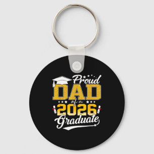 Senior dad 2026 proud dad of a class of 2026 key ring
