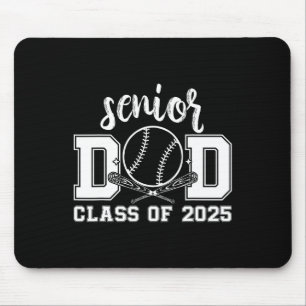 Senior Dad Baseball 2025 Cl Of 2025 Proud Dad Of G Mouse Mat