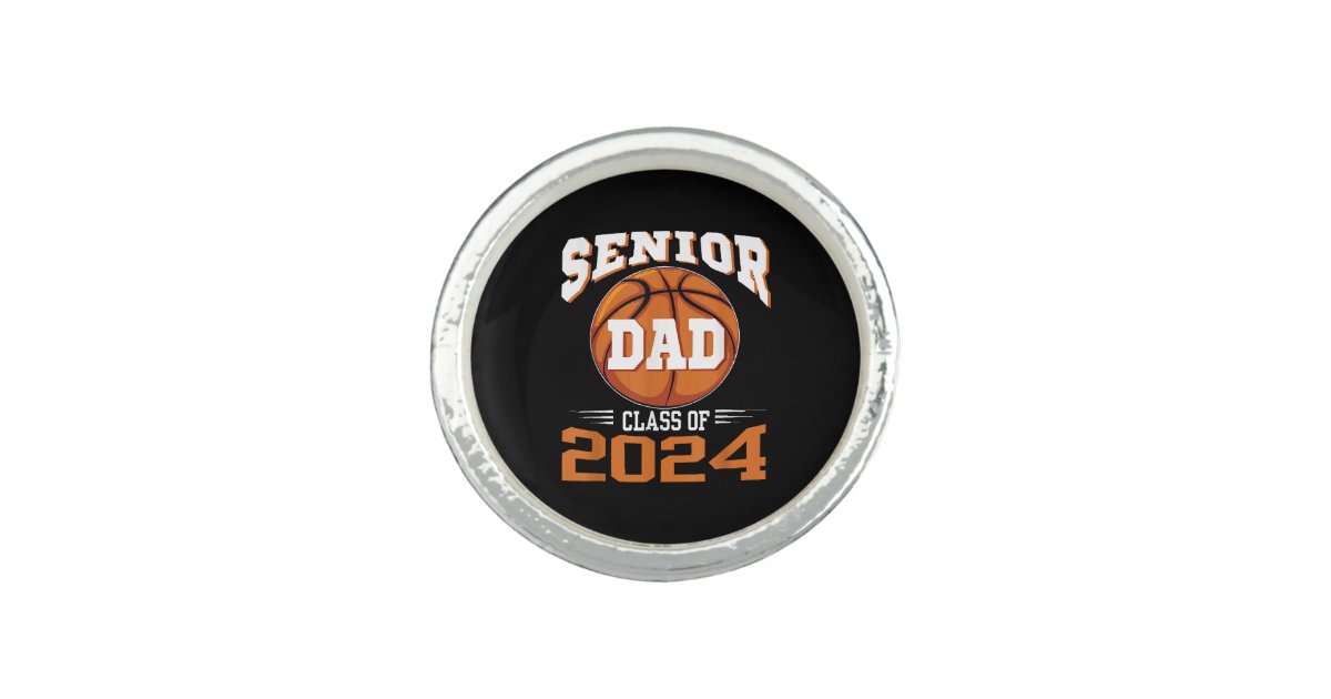 Senior Dad Class of 2024 Ring Zazzle