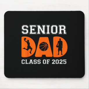 Senior Dad Sketll Cl Of 2025 Graduation Graduate M Mouse Mat