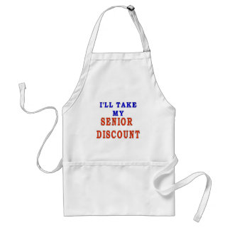 SENIOR DISCOUNT STANDARD APRON
