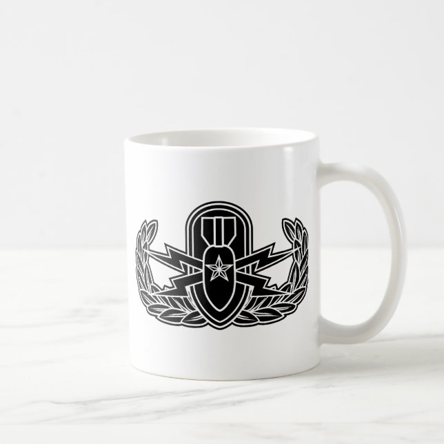 Senior EOD stencil Coffee Mug (Right)