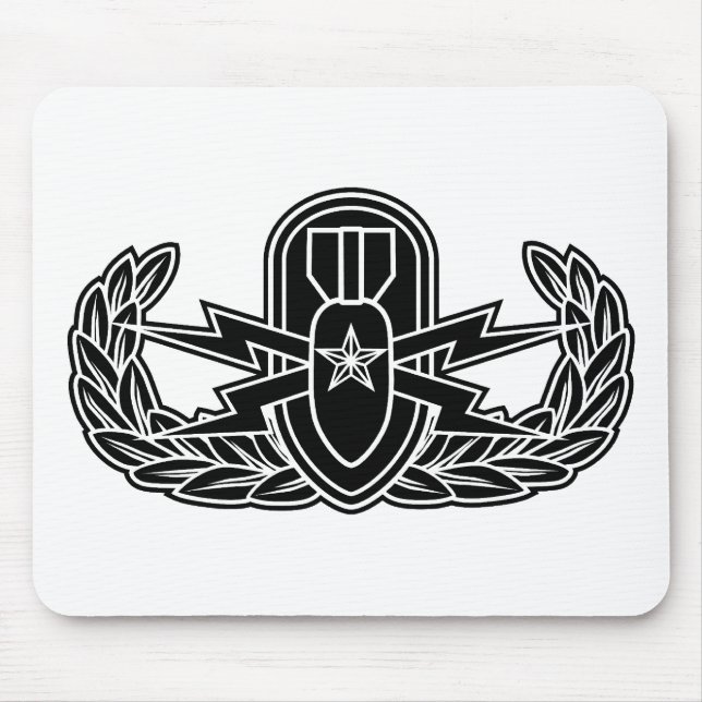 Senior EOD stencil Mouse Mat (Front)